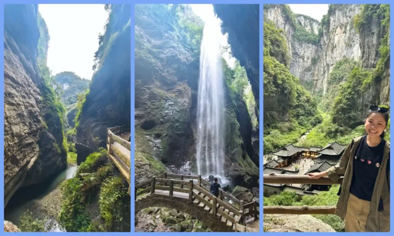 Fairy Mountain hiking trails, karst cliffs and scenic mountain valleys