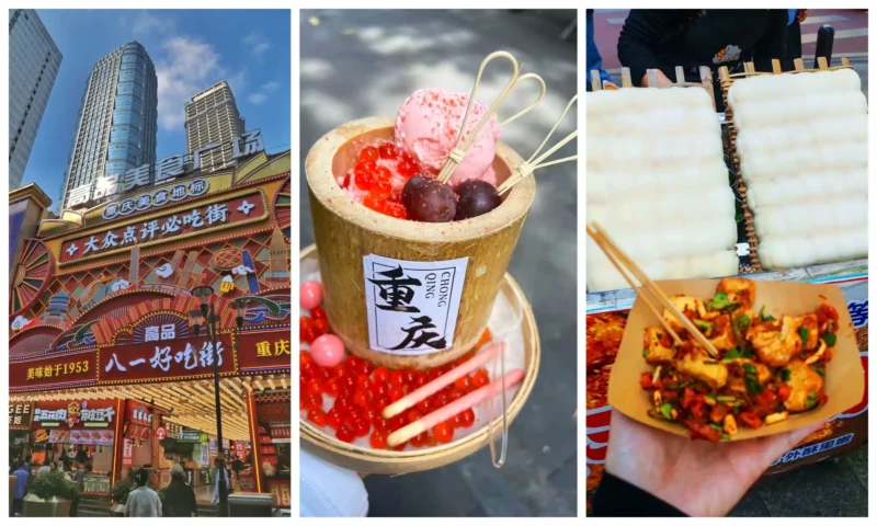 Chongqing 3 Day Tour featuring local food, hot pot and traditional city streets