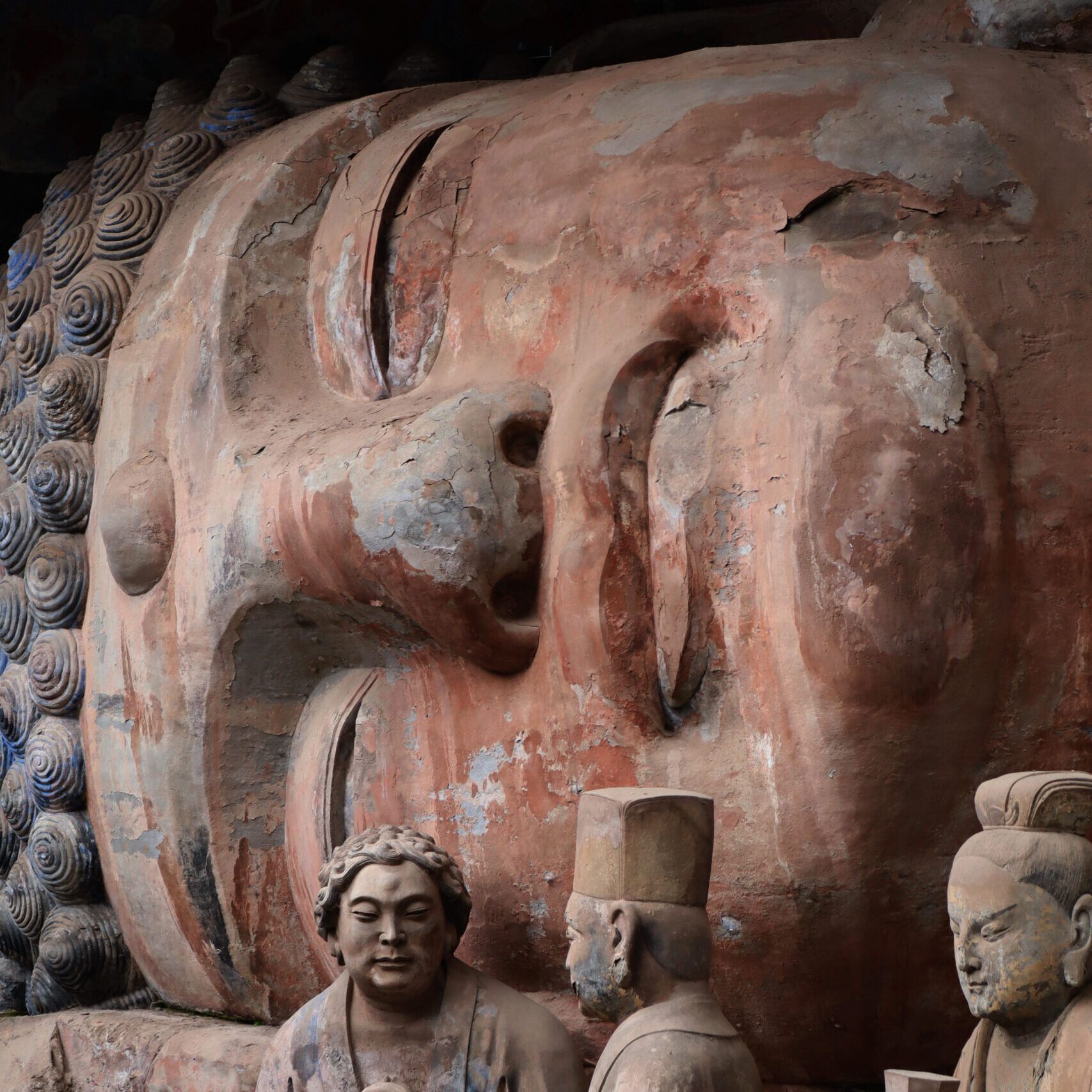 UNESCO World Heritage site Dazu Rock Carvings in Chongqing